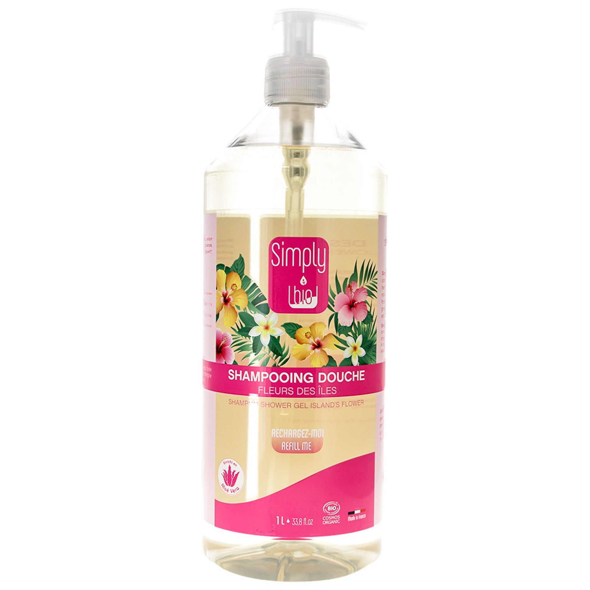 Simply Bio Shampoo Dusche Inselblüten 25x8,3x8,3 cm