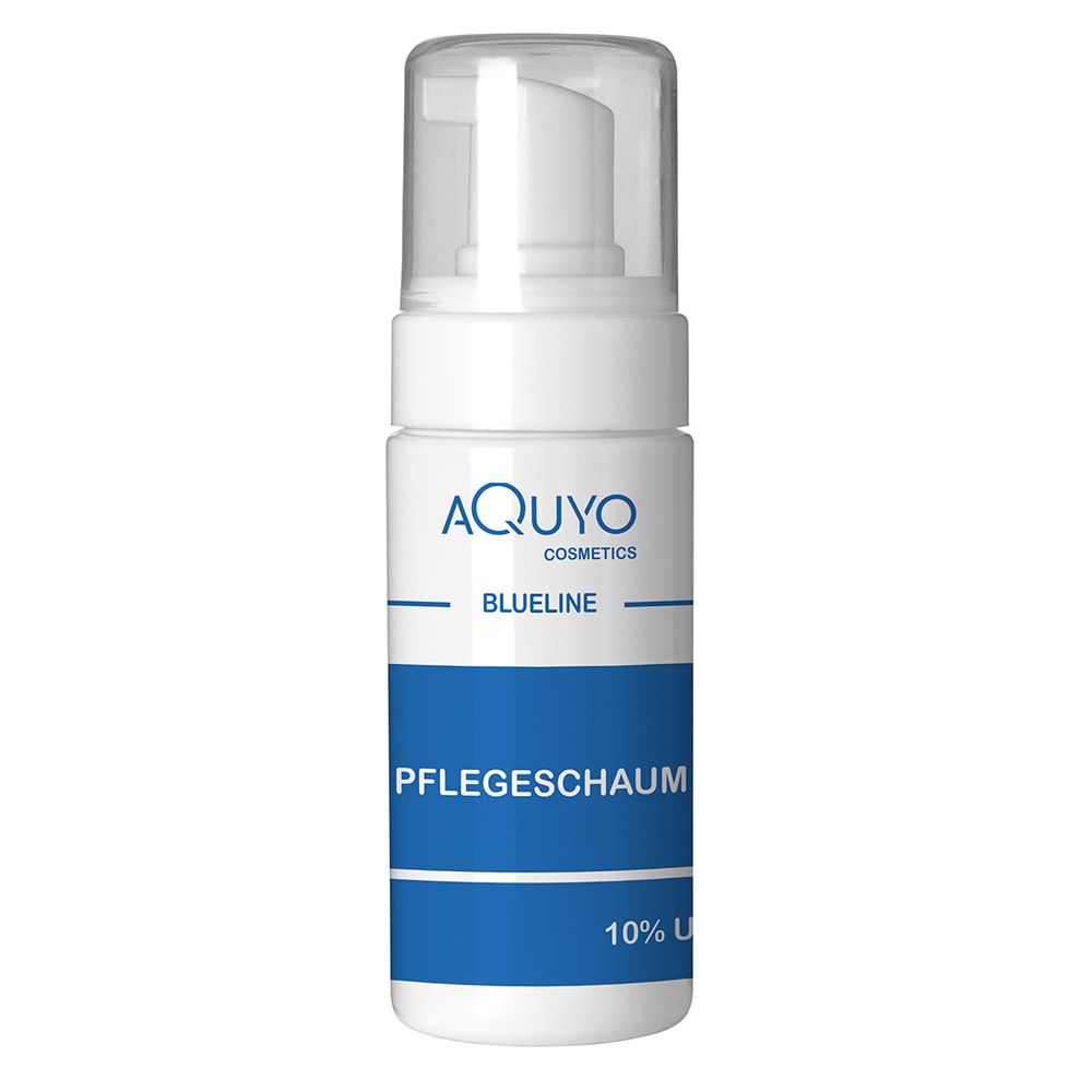 Blueline Pflegeschaum 10% Urea | Fußschaum & Körperschaum für sehr trockene Haut und Füße
