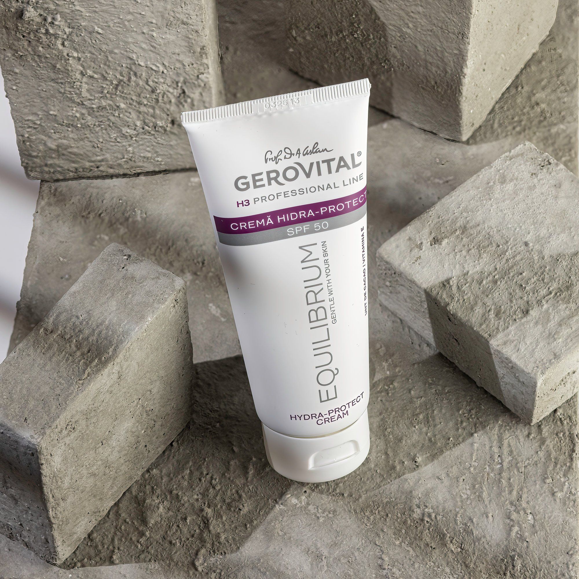 Gerovital H3 Equilibrium Sonnencreme LSF 50 mit Vitamin E, 100 ml