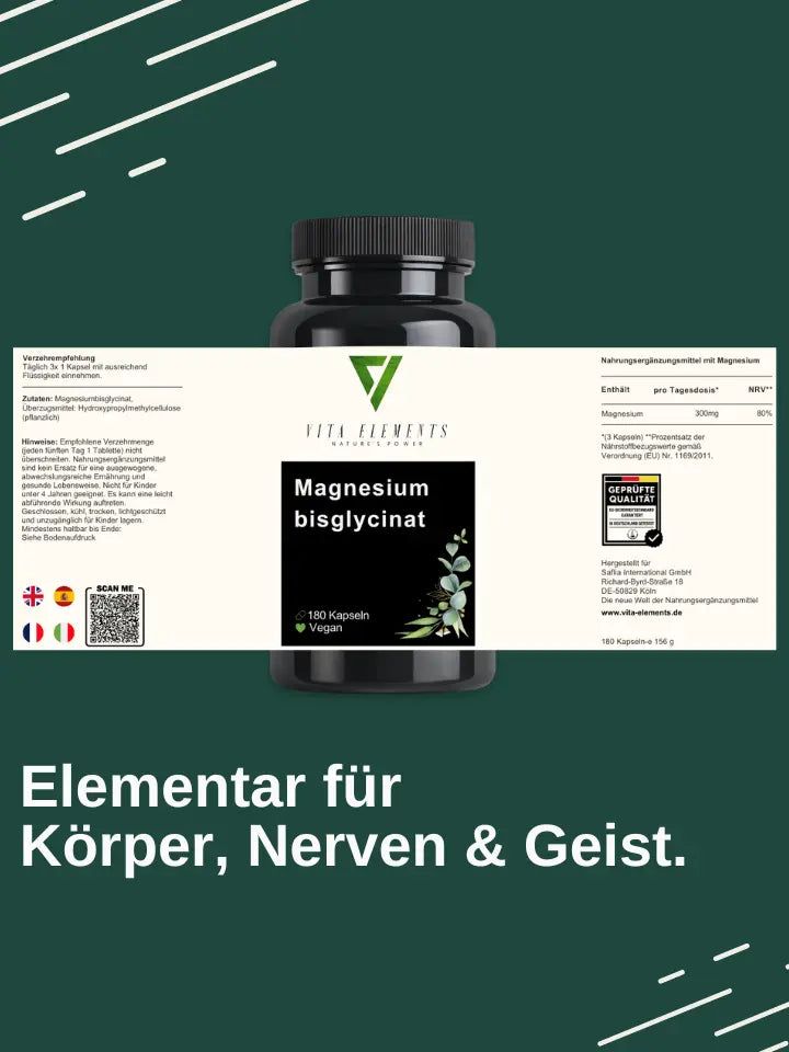 Magnesiumbisglycinat Kapseln