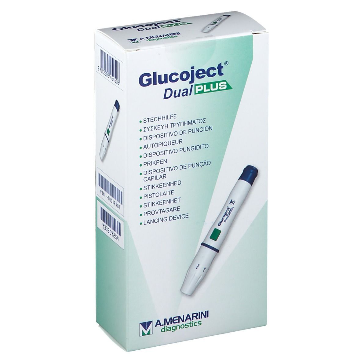 Glucoject Dual Plus Stechhilfe 1 St Stifte