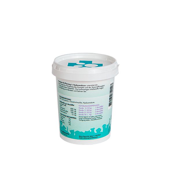 Europeanpetpharmacy’s Hyaluronsäure+ hypoallergen für die gesunde Gelenkversorgung