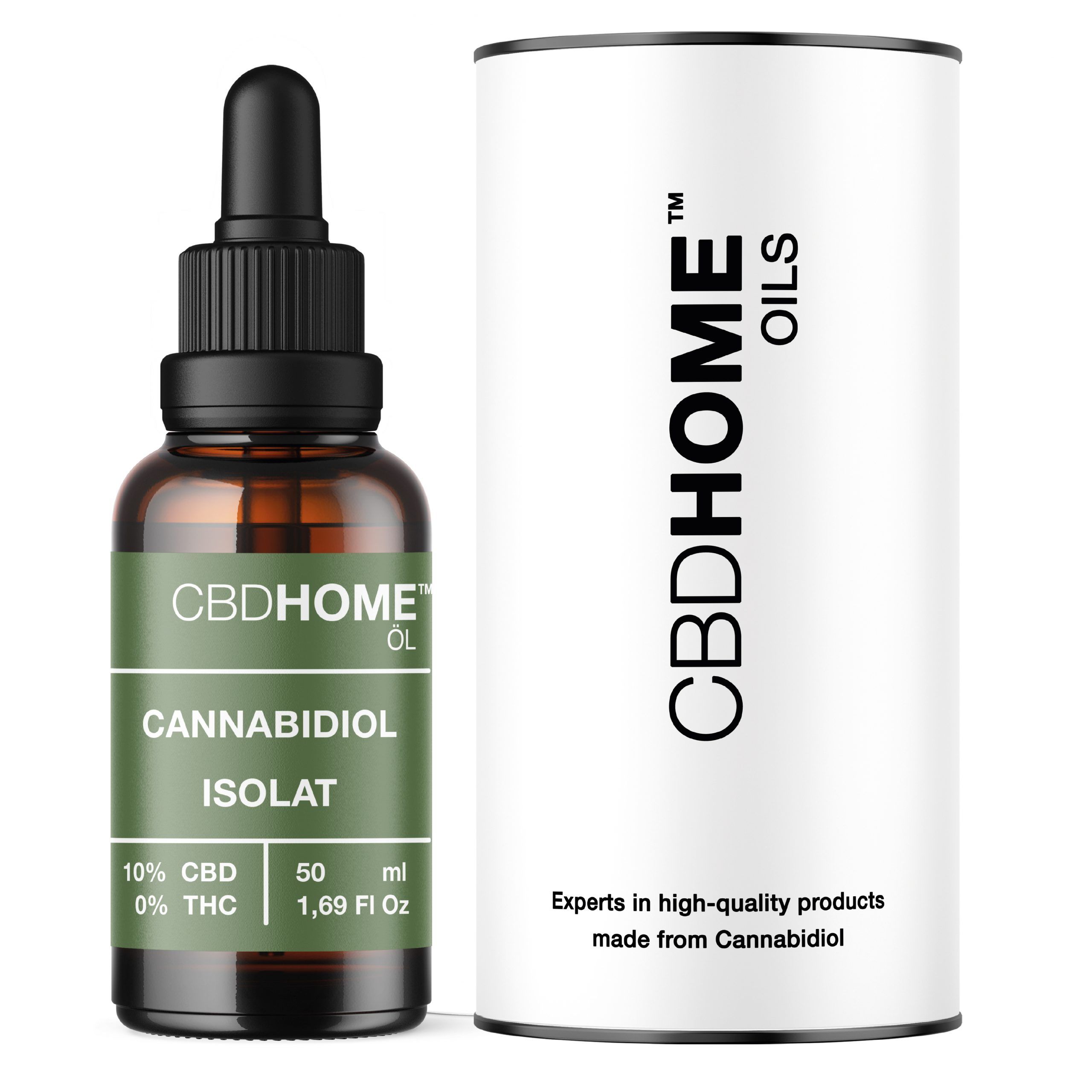 CBD Home – CBD-Isolatöl 10 % 50 ml Öl