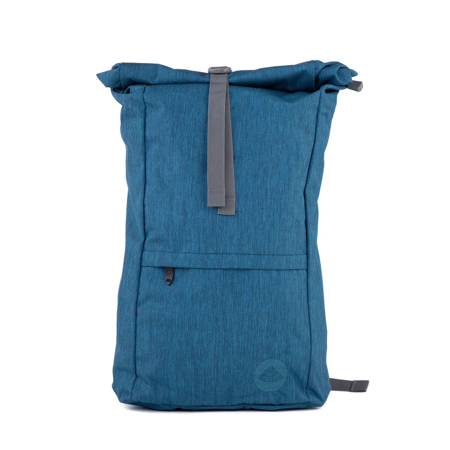 bodhi Urban Yogi Rolltop Rucksack, dunkelblau meliert