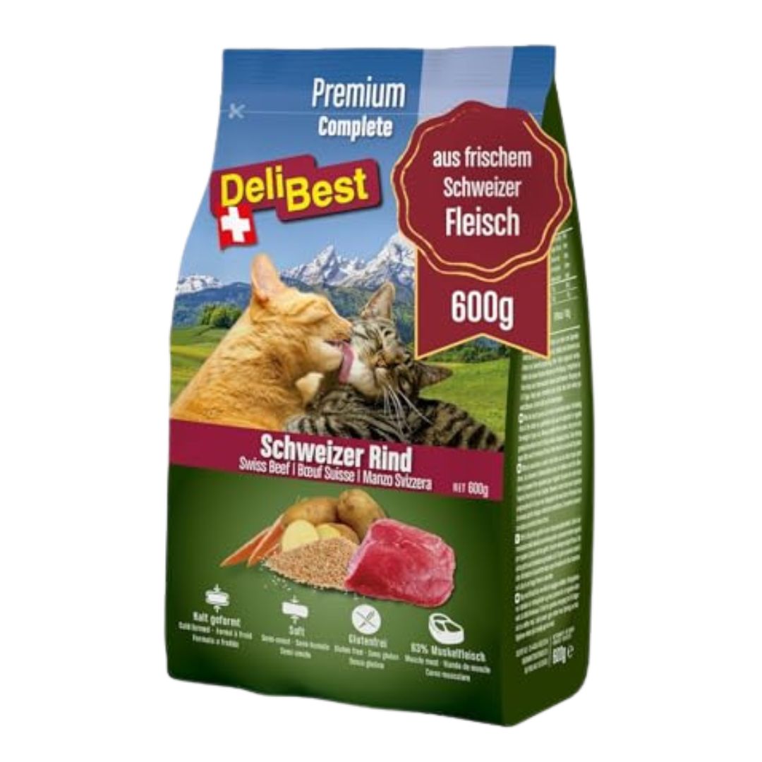 DeliBest Adult Sensitive Complete Schweizer Rind 2000 g Futter