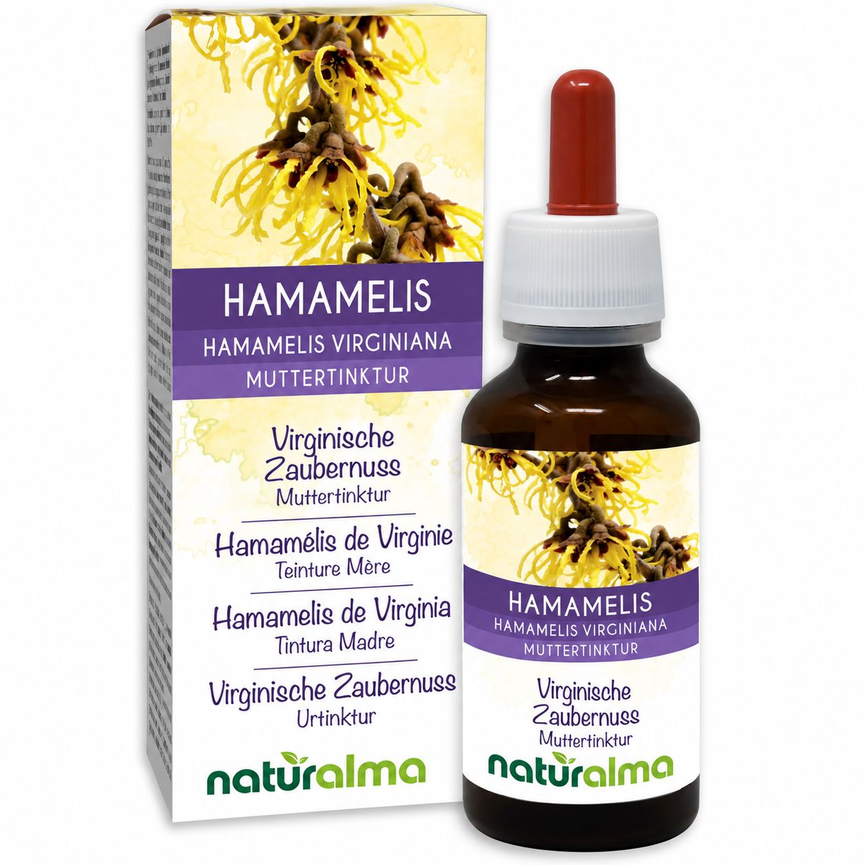 Naturalma Hamamelis (Hamamelis virginiana) alkoholfreie Tropfen 60 ml