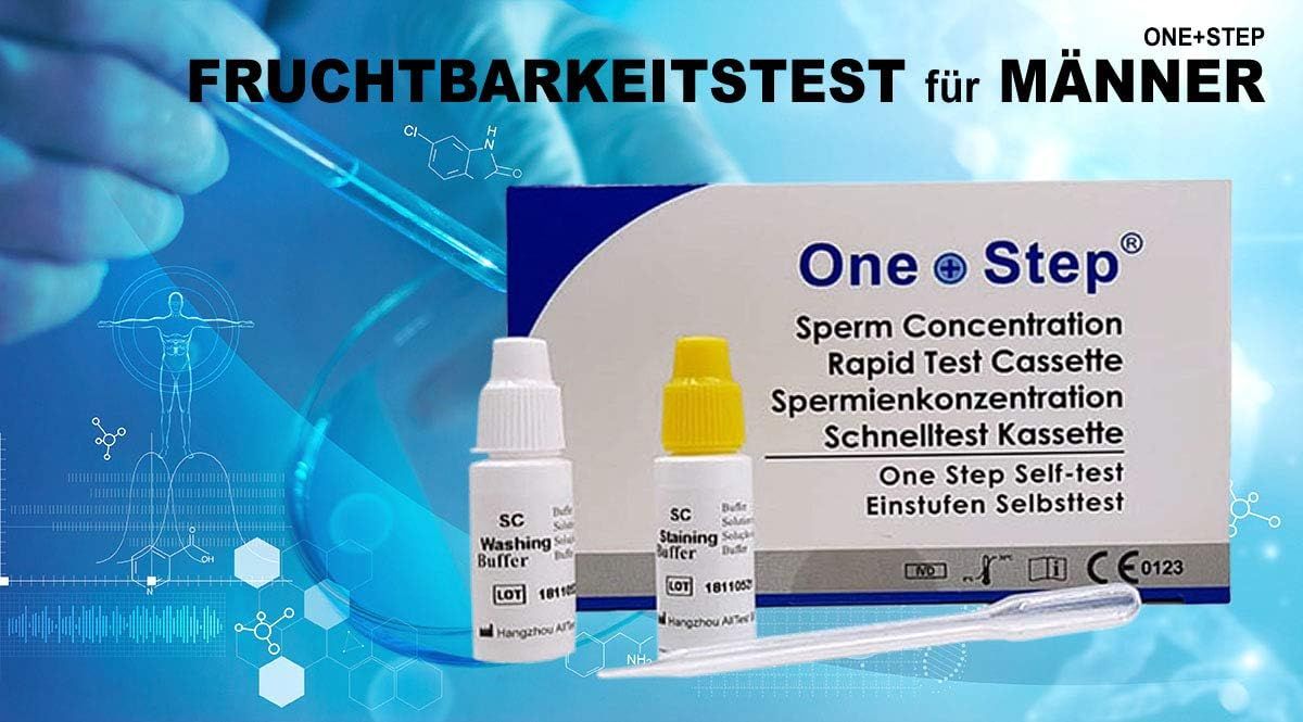 Fruchtbarkeitstest Sperma Test für Männer: Easy@Home 1 x