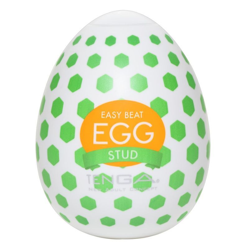 Tenga-Ei Masturbator „Egg Stud“ mit Noppen-Struktur