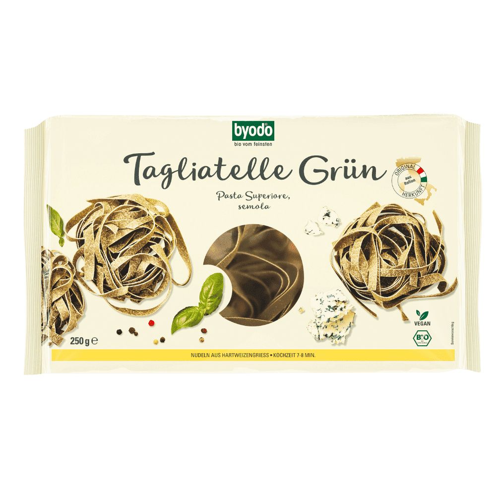 BYODO Tagliatelle (Nester) semola grün