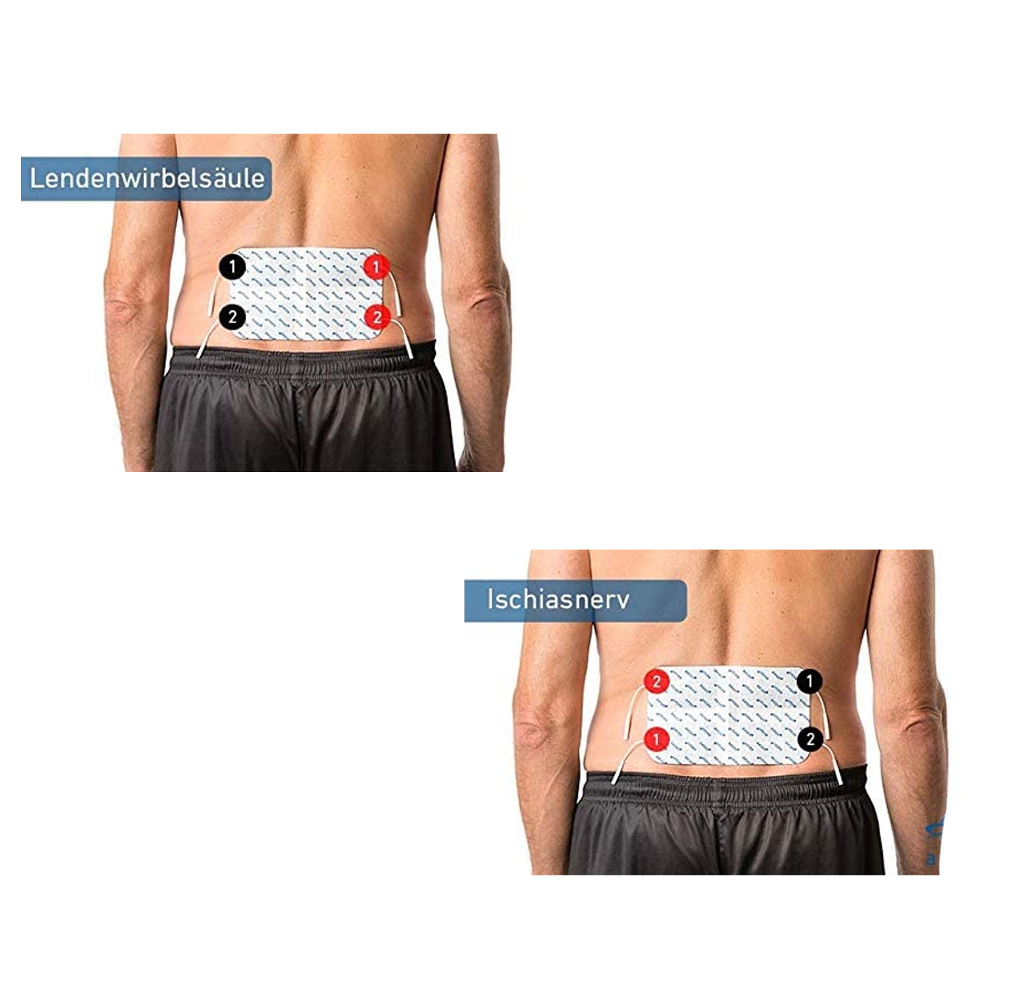 axion® selbstklebende Rücken-Elektrode groß 20x12 cm – passend zu axion, Prorelax, Promed, etc.