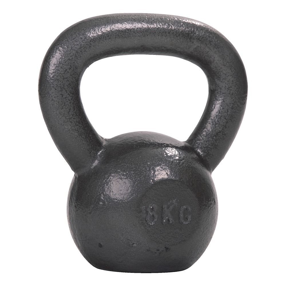 Sport-Thieme Kettlebell Hammerschlag, lackiert, Grau 1 St