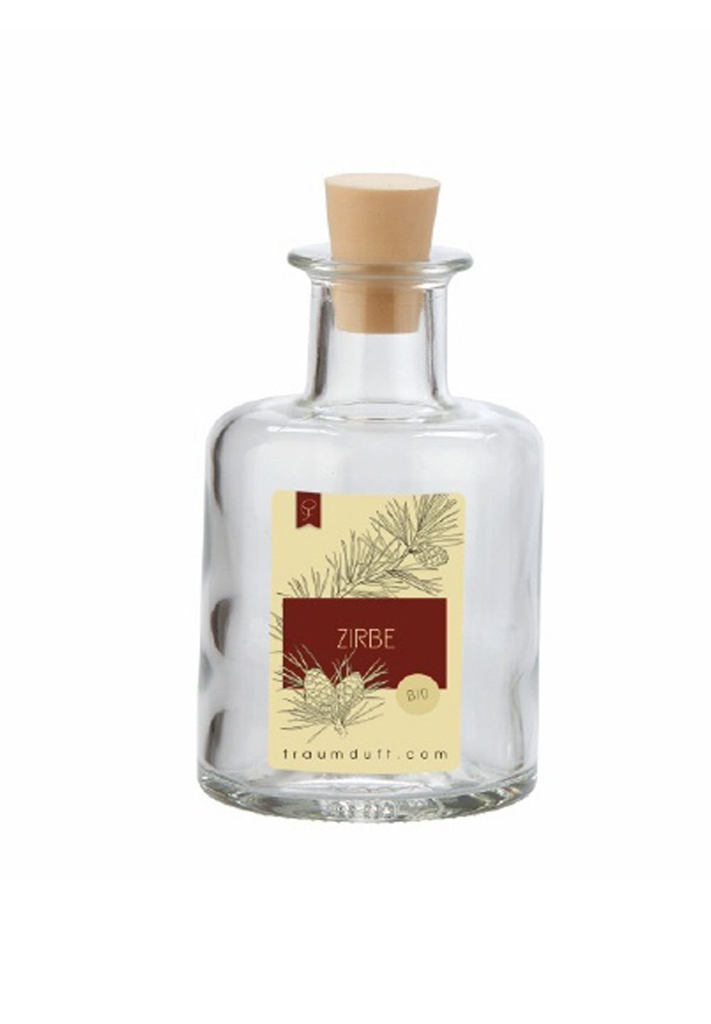 Traumduft Mikado Raumduftflakon Zirbe mit Peddigrohr Stäben 180 ml