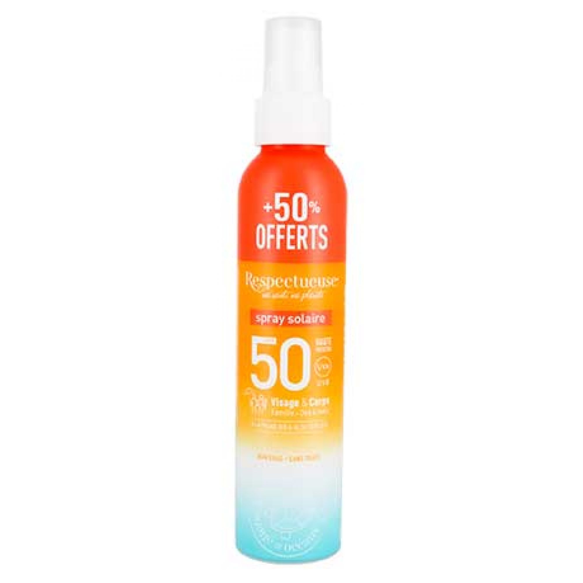 Respectueuse Sonnenspray Spf50 1 19,5x4x4 cm