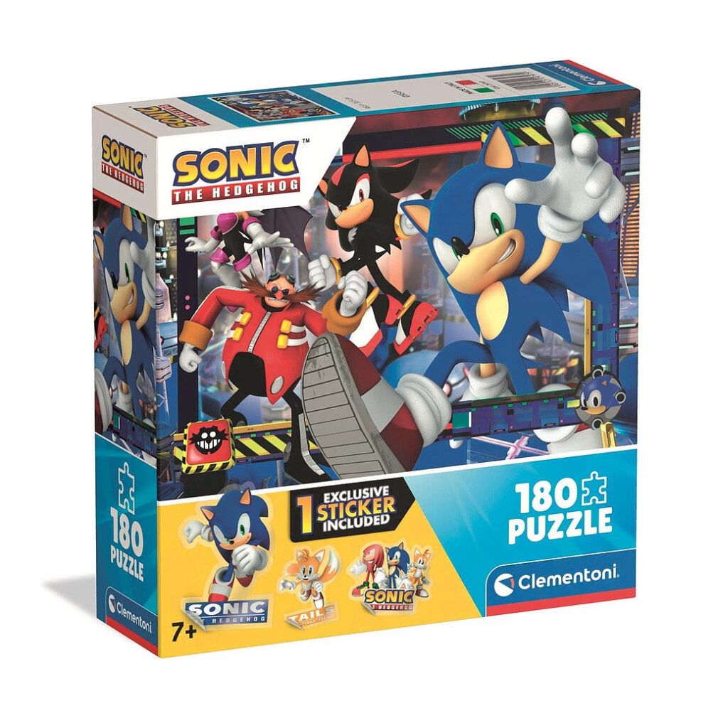 Sonic der Igel 180-teiliges Puzzle Clementoni