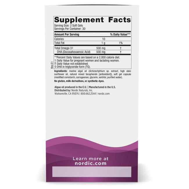 Nordic Naturals Prenatal DHA aus Algen