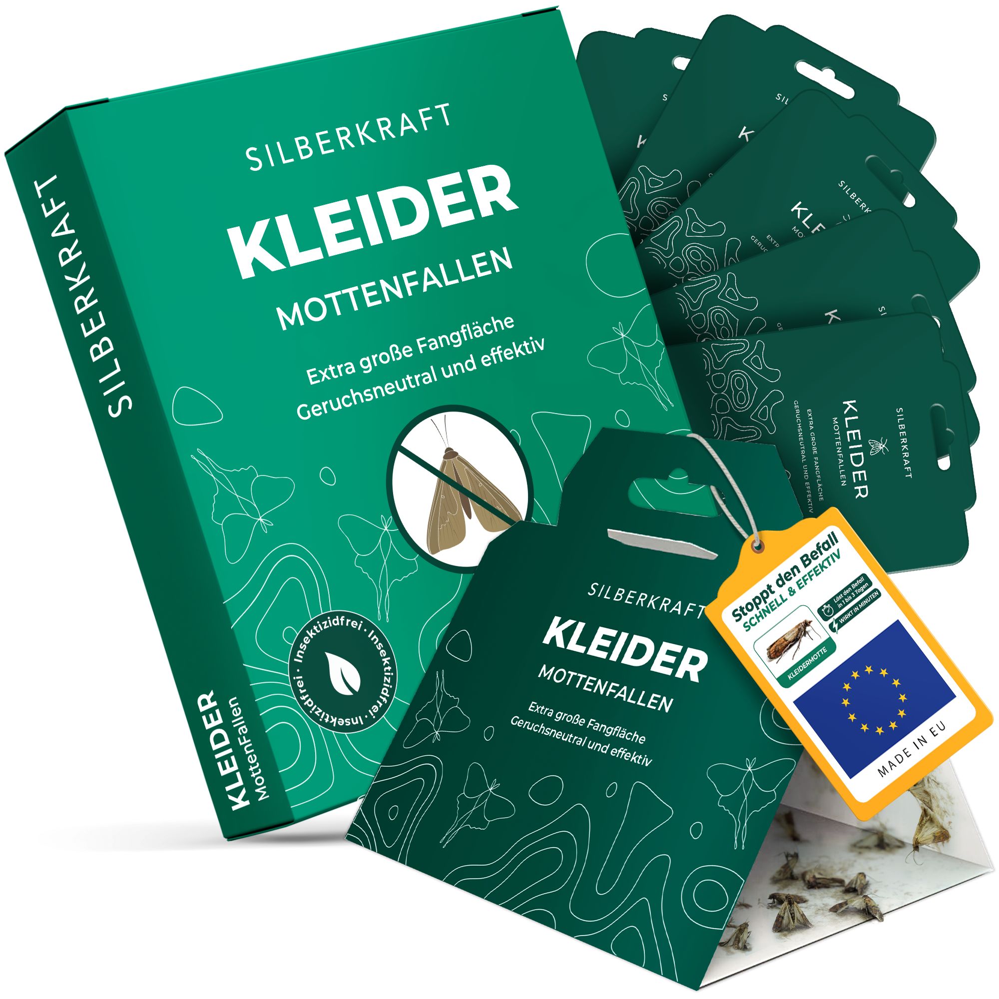 SILBERKRAFT Mottenfalle