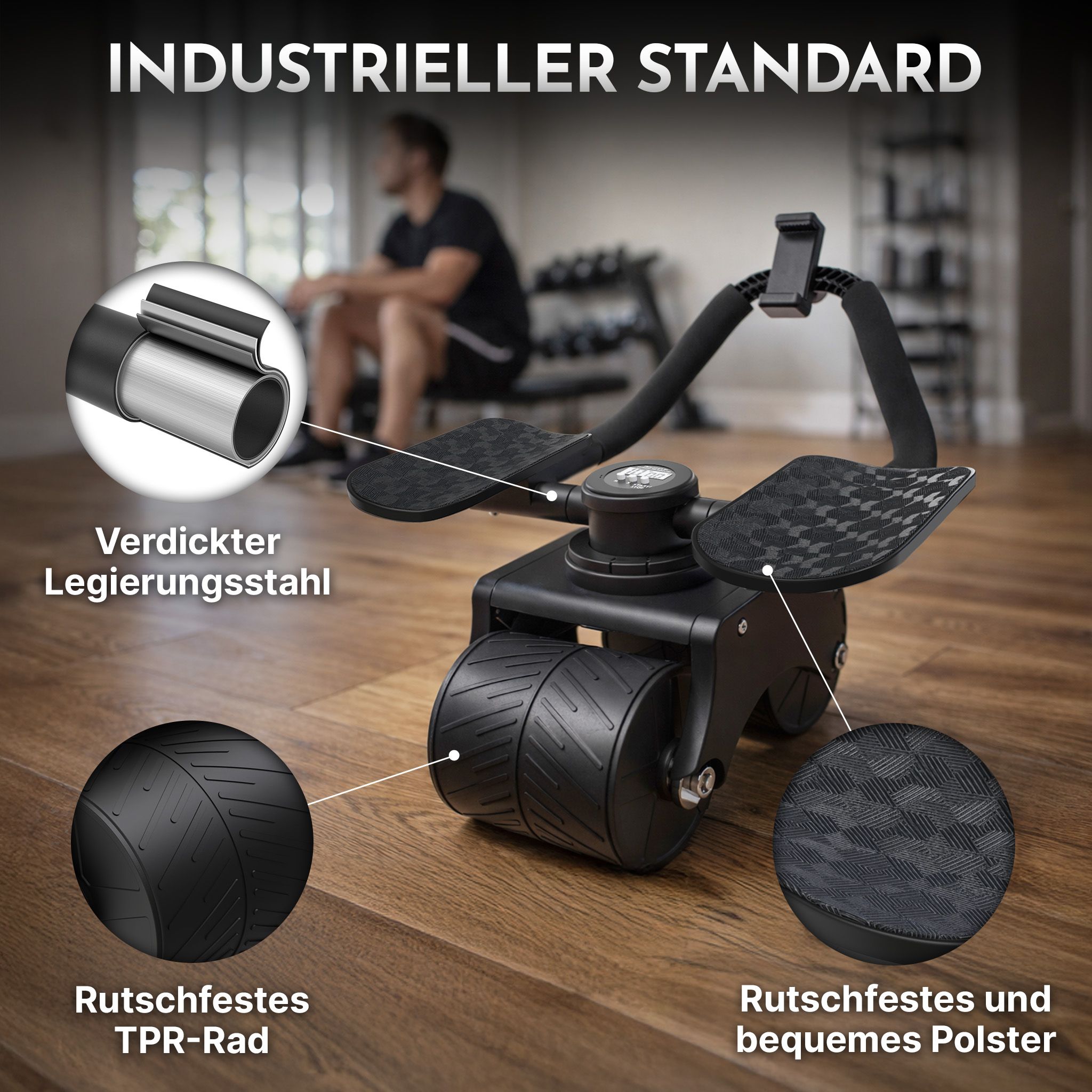 NEOLYMP Bauchroller verstellbar