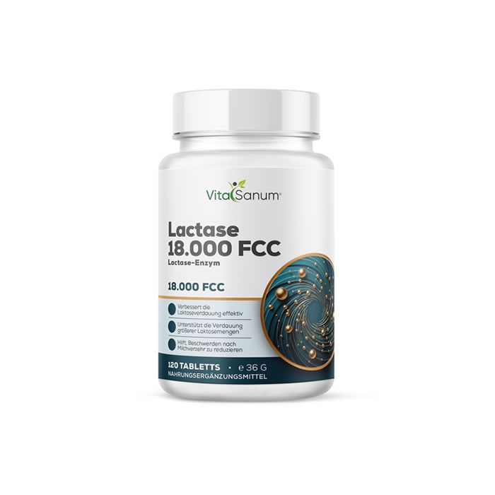 VitaSanum® Lactase 18.000 FCC 120 St Tabletten