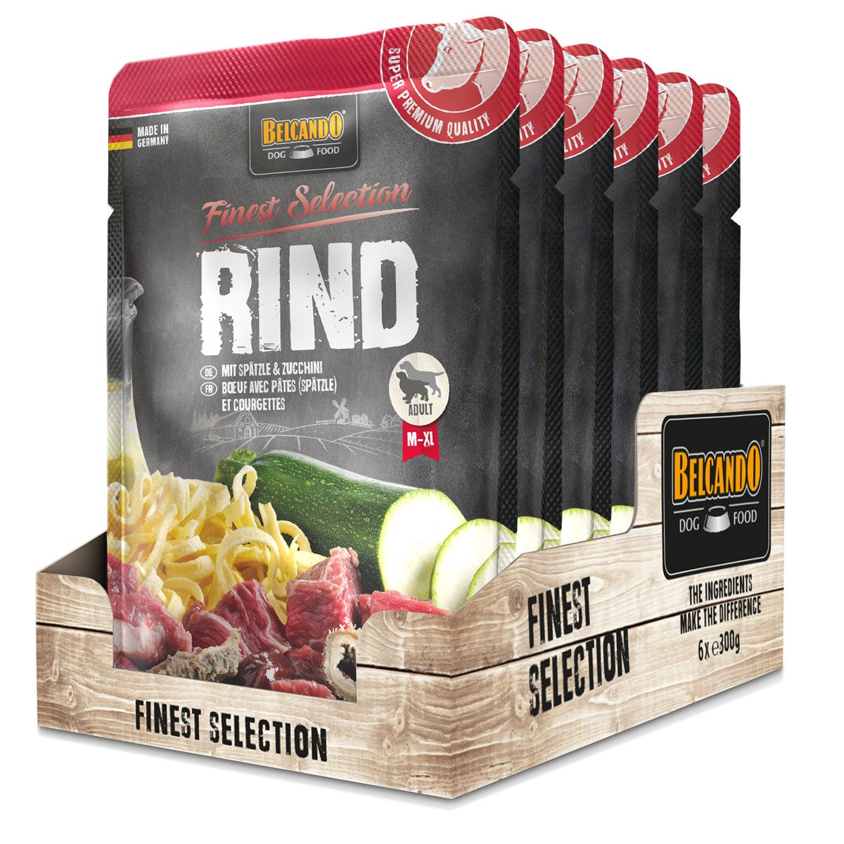 Belcando Rind & Spätzle mit Zucchini 1,8 kg