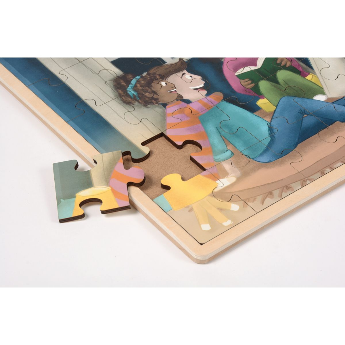 EDUPLAY Puzzle Abend-Geschichten Integration