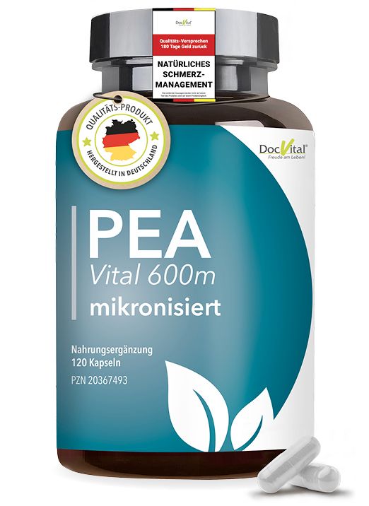 DocVital® PEA Kapseln mikronisiert 600mg– Palmitoylethanolamid