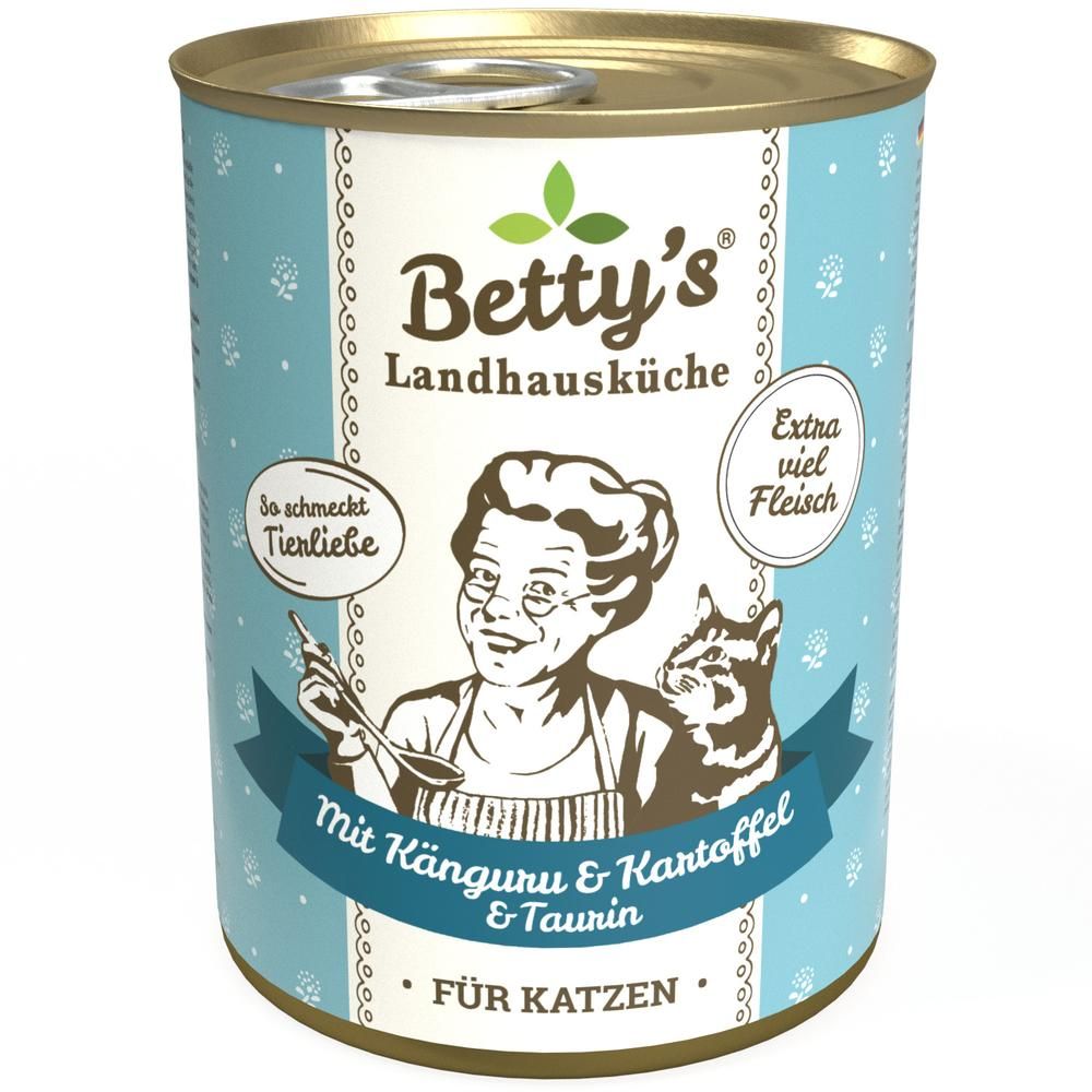 Bettys Landhausküche LHK Cat Känguru Geflügel Kartoffeln