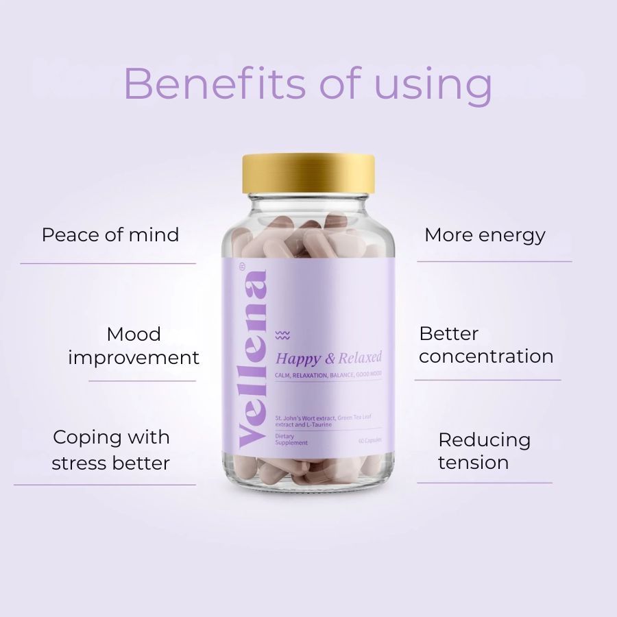 Vellena Nahrungsergänzungsmittel für Gute Stimmung