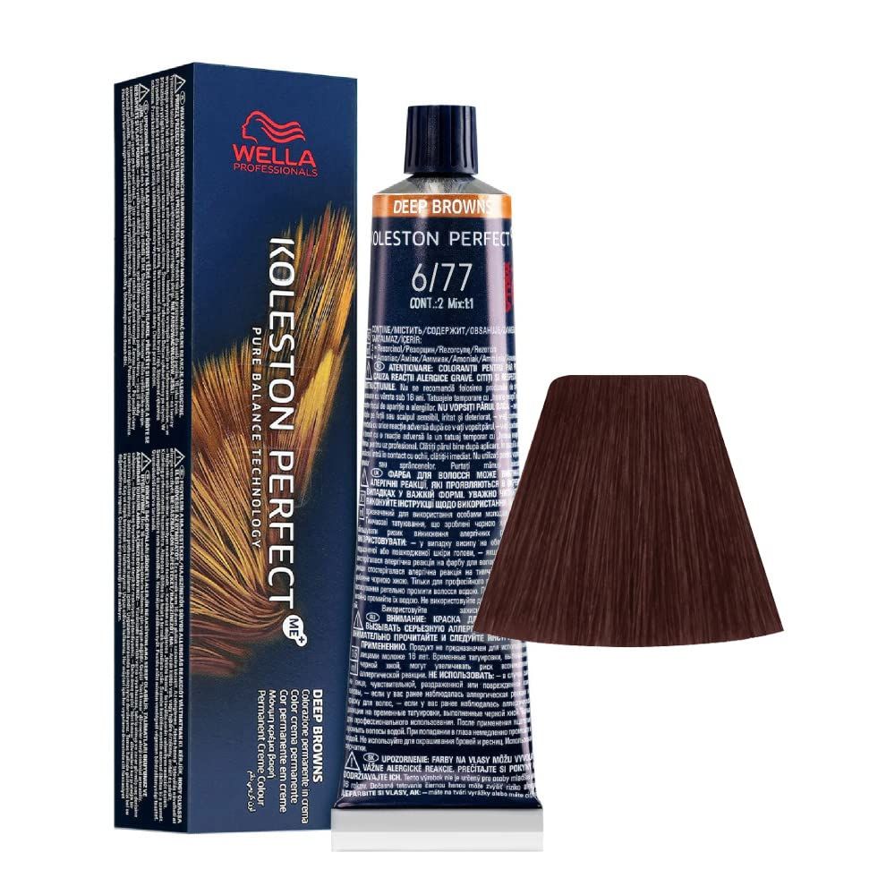 Wella Koleston Perfect 677 Deep Brown, 60 ml - Colore per capelli