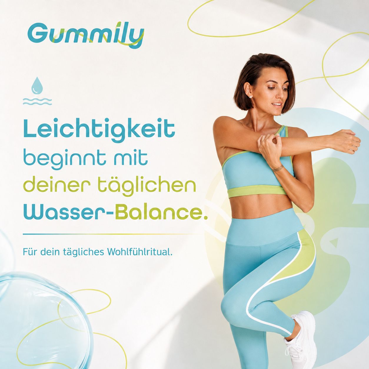 Gummily® Wasser Balance - mit Brennnessel, Löwenzahn, Ackerschachtelhalm & Magnesium