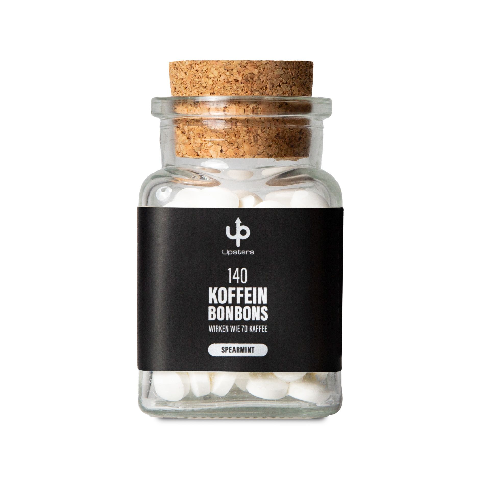 Upsters Koffeinbonbons Spearmint