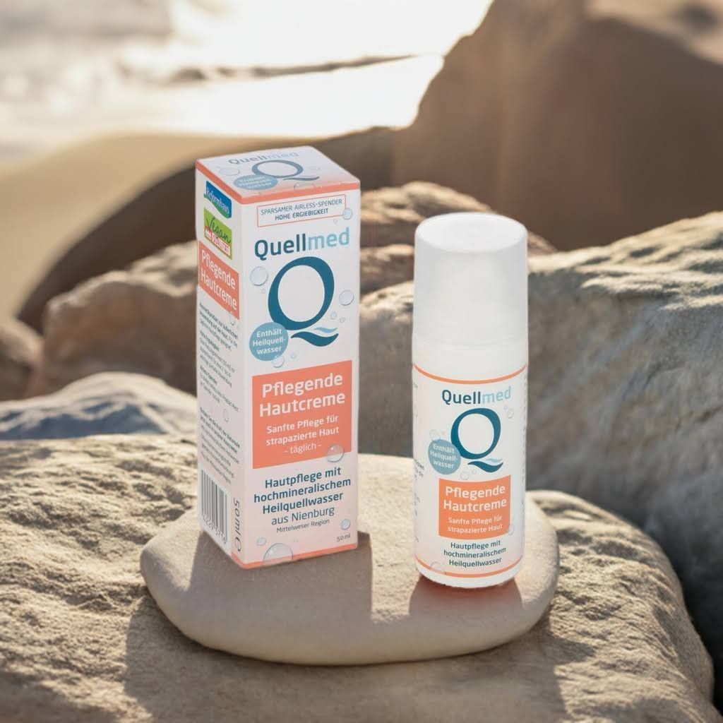 Quellmed Hautcreme – Natürliche Pflege mit Heilquellwasser für empfindliche Haut (50 ml)