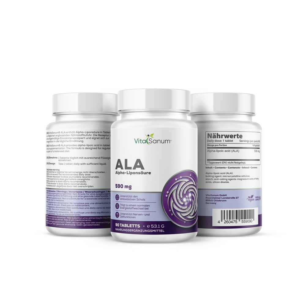 VitaSanum®- ALA (Alpha-Liponsäure)