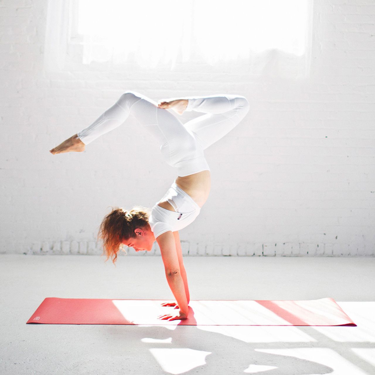Yogamatte B MAT Traveller - Sunrise Red (215cm)
