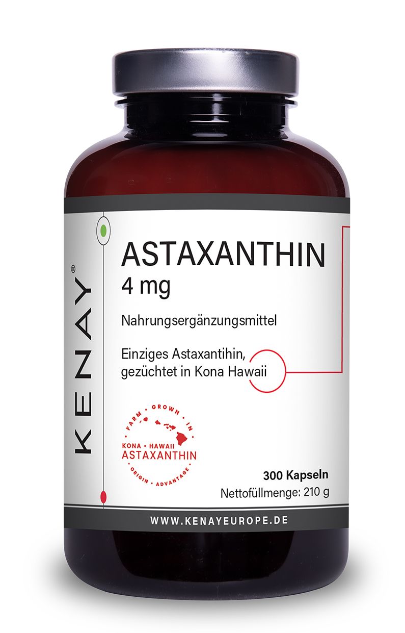 Astaxanthin 4mg|| Nahrungsergänzungsmittel | KENAY®