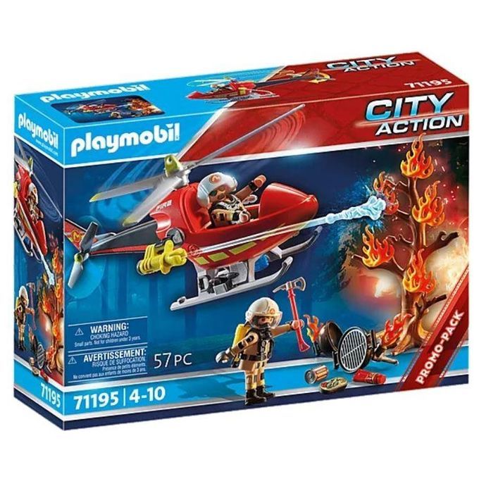 Playmobil City Action Fire Rescue Helicopter