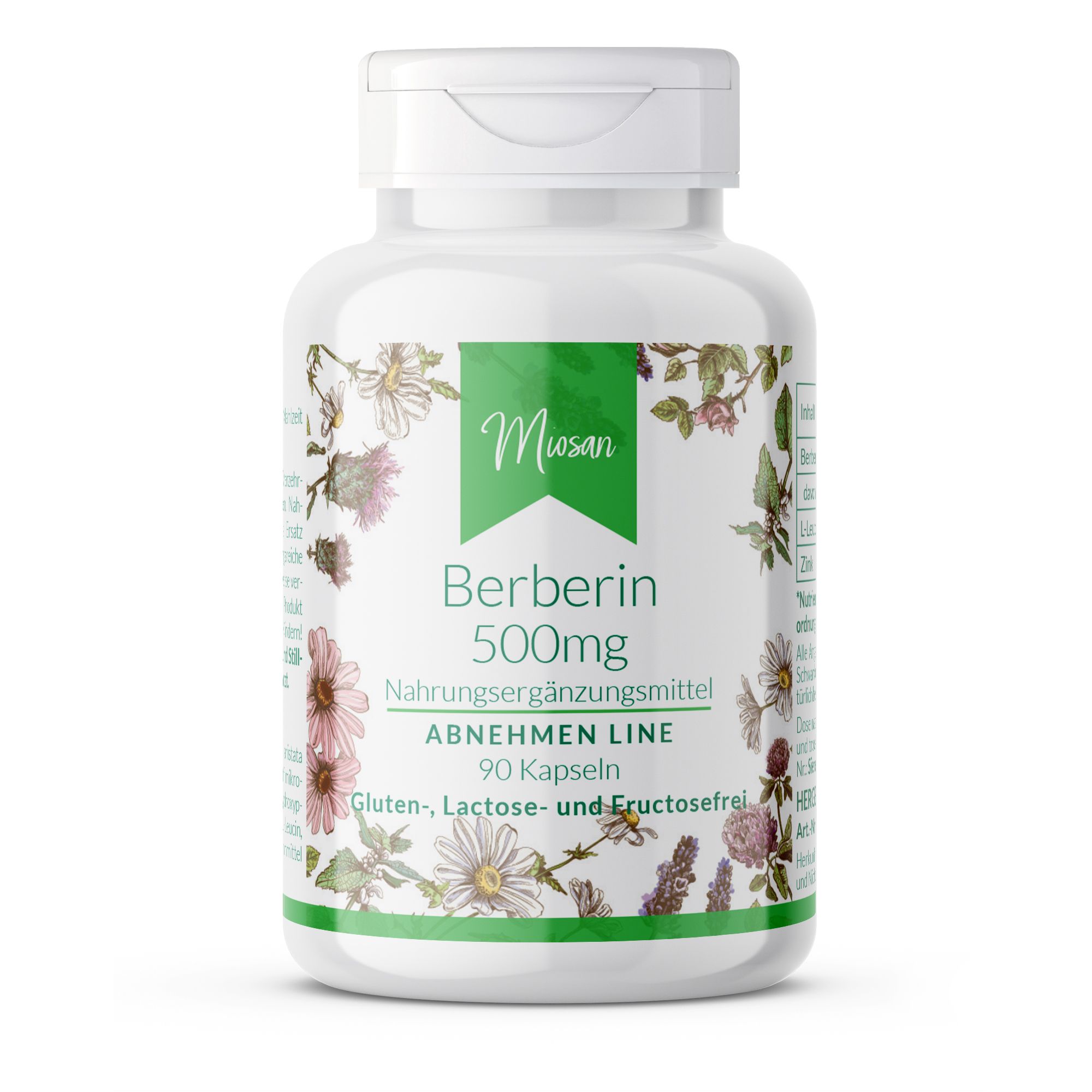 Miosan Berberin 500mg 90 St