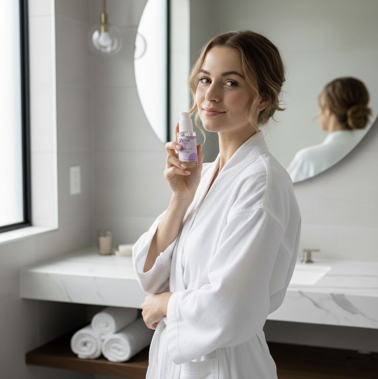 Zero Skin Belebendes Augengel mit Koffein, erfrischend hydratisierend für müde Augenpartien