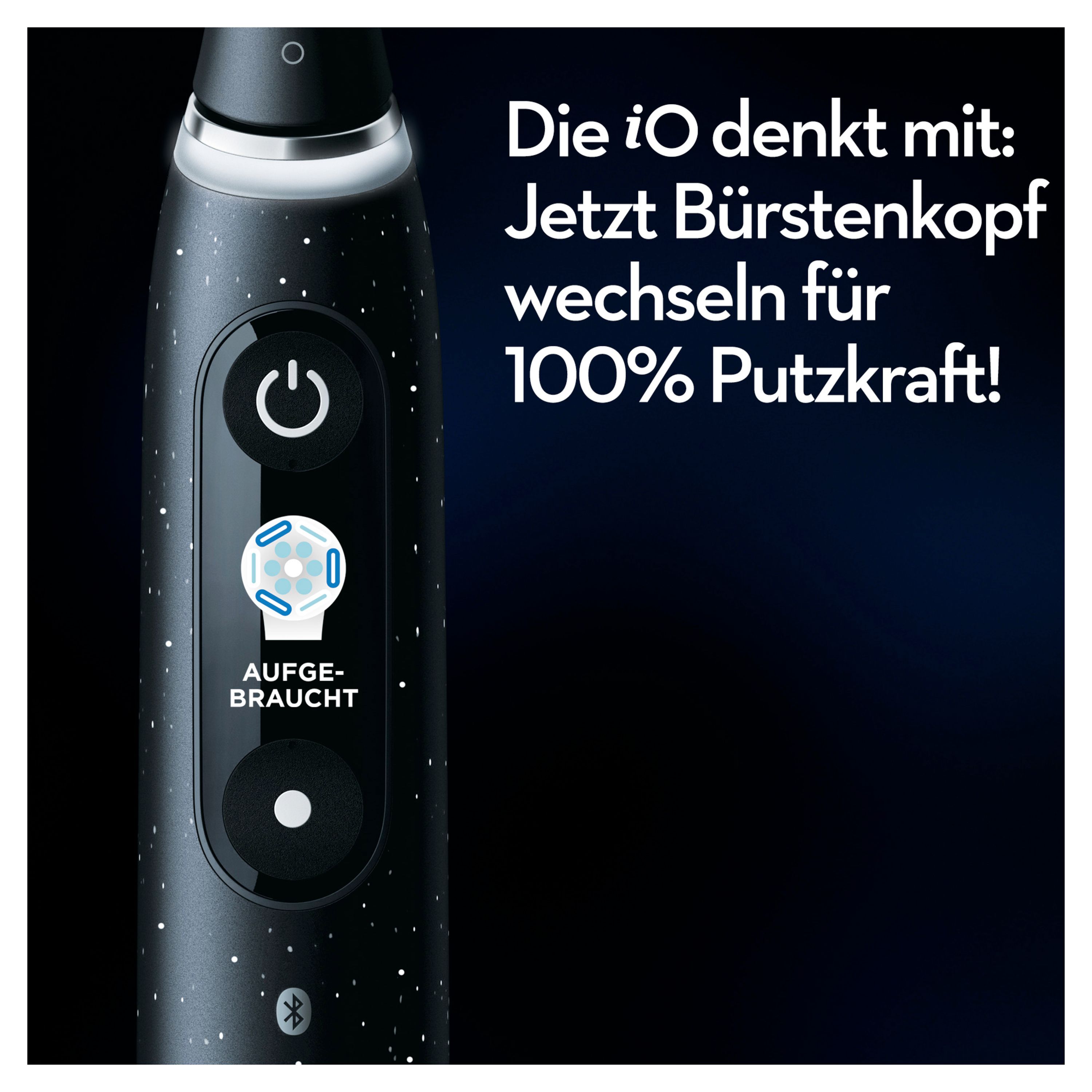 Oral-B - Elektrische Zahnbürste "iO Series 10 + Lade-Reiseetui" in Schwarz