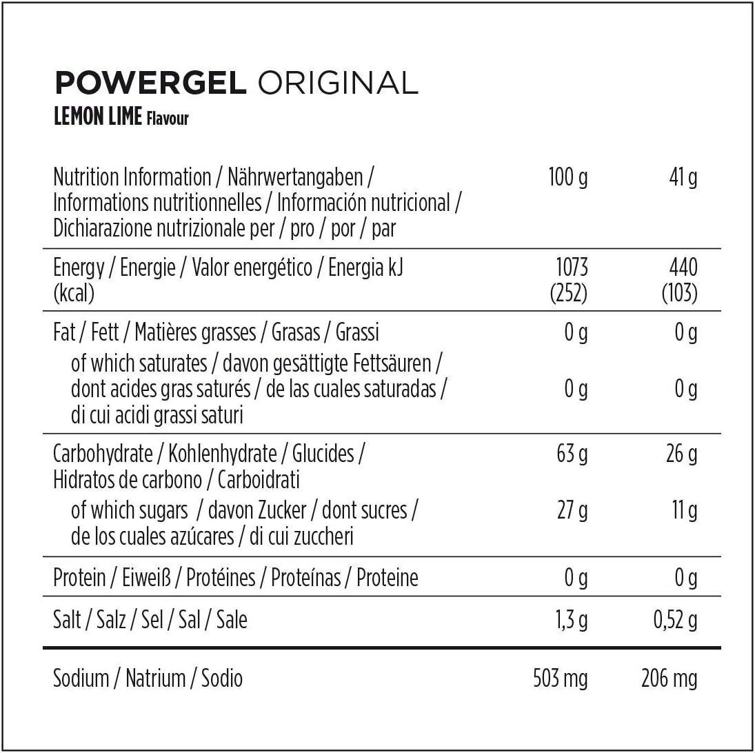 PowerBar PowerGel Original Lemon Lime