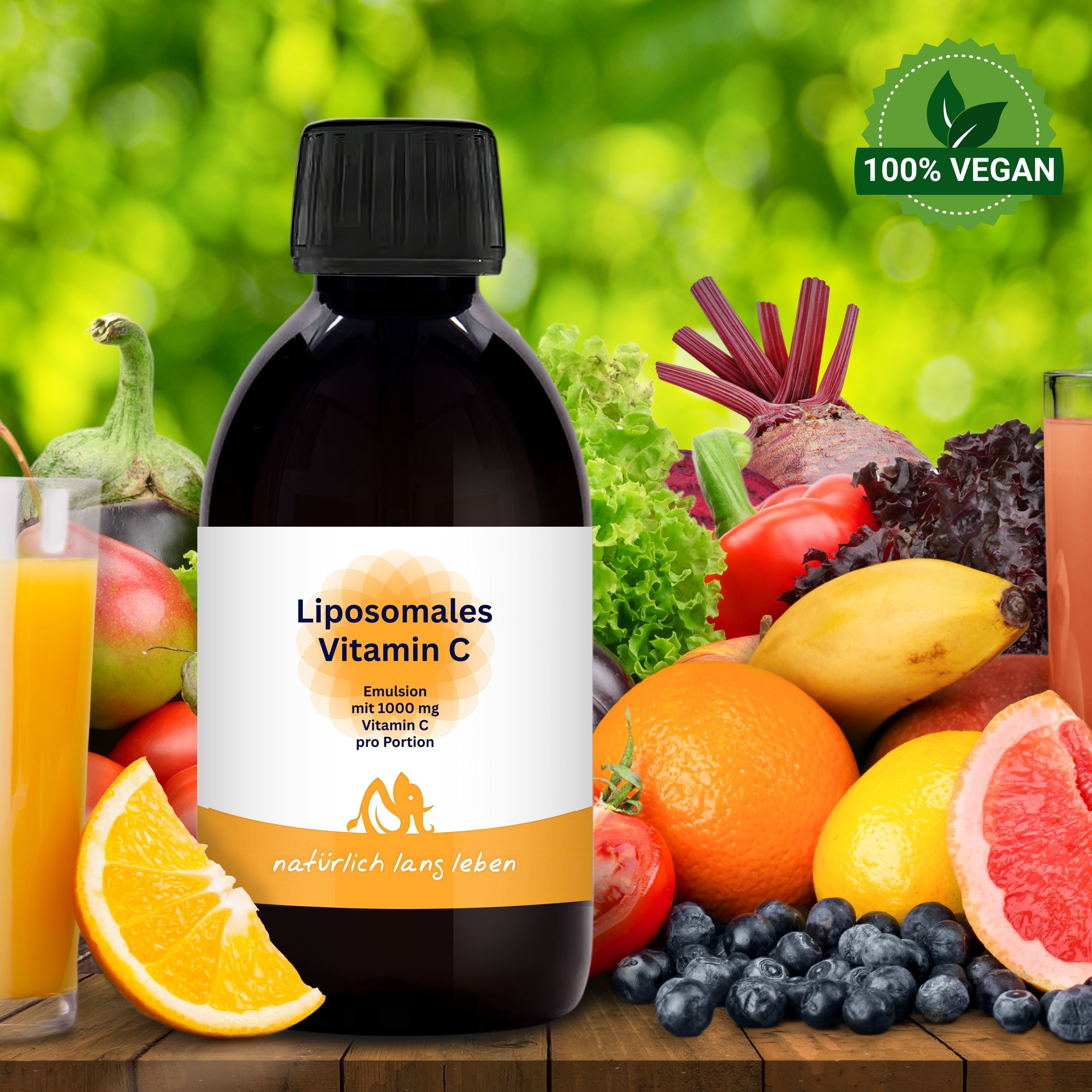 natürlich lang leben Liposomales Vitamin C