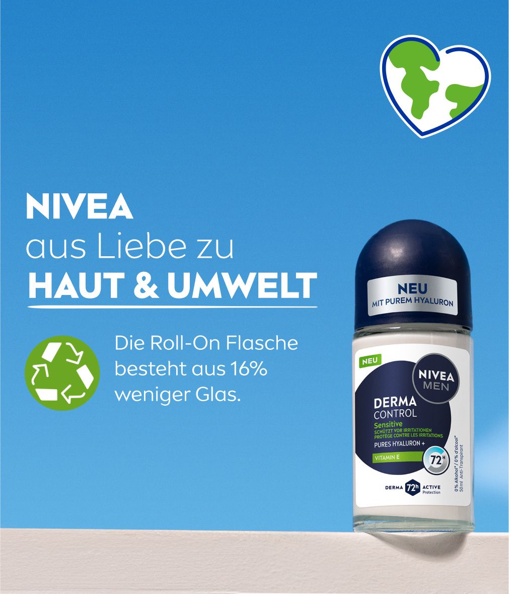 NIVEA Men Deodorant Men Derma Control Sensitiv