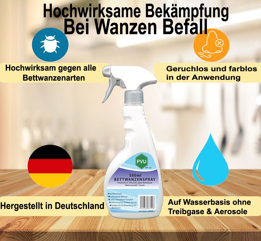 PVU Bettwanzenspray