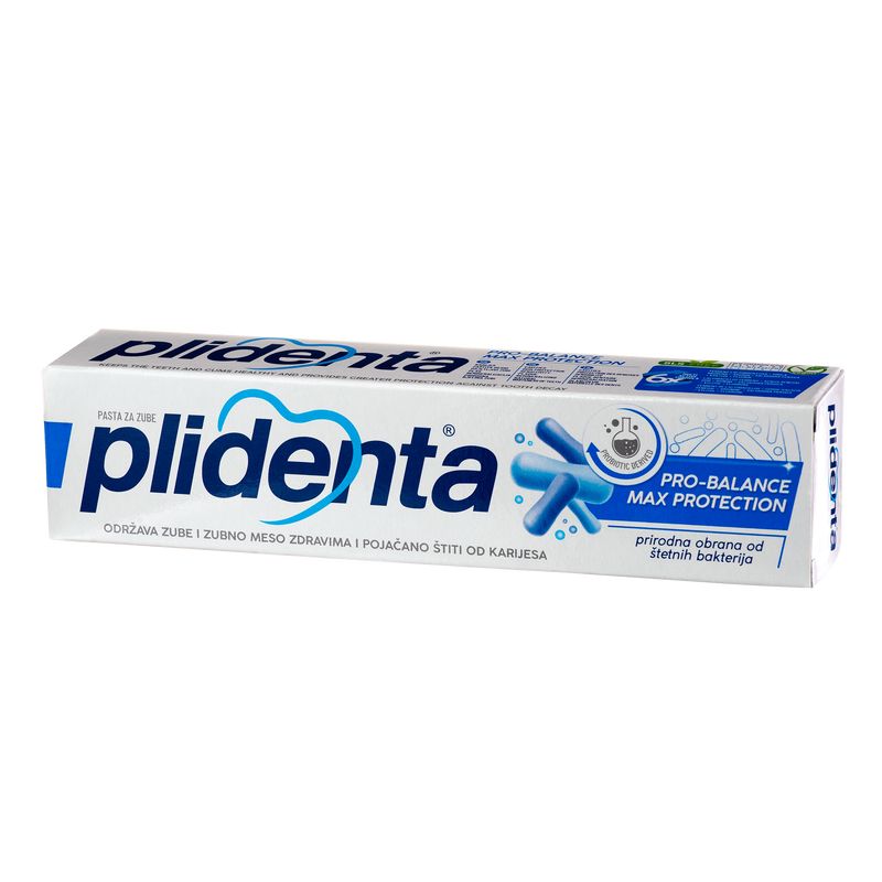 PLIDENTA Pro-Balance Max Protection Zahnpasta gegen Karies