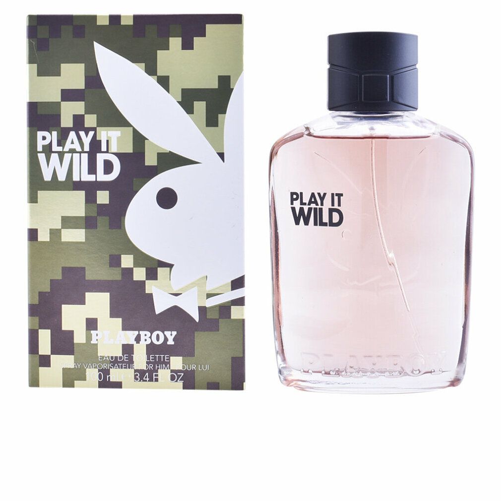 Playboy Edt Spray - Play It Wild For Him 100 ml