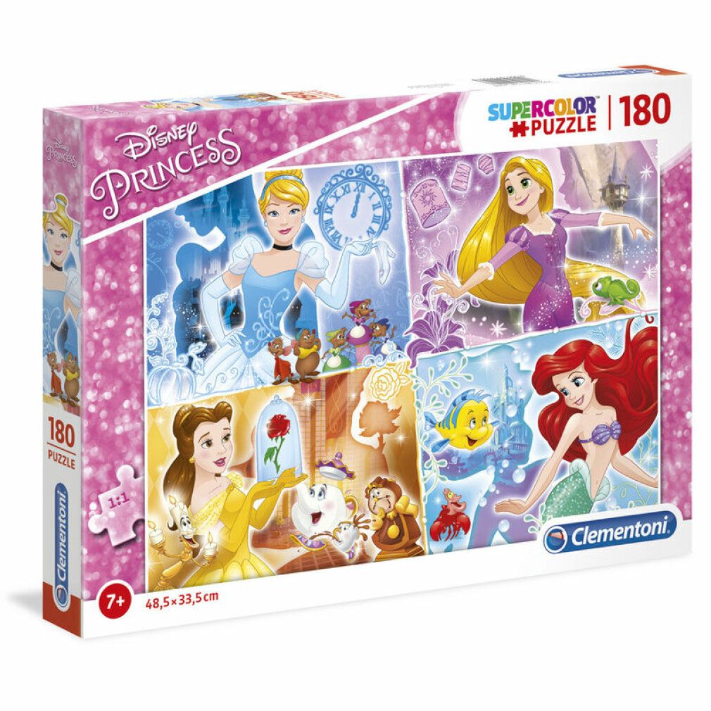 Clementoni 180 Pcs.Puzzle Princess 29294 X6