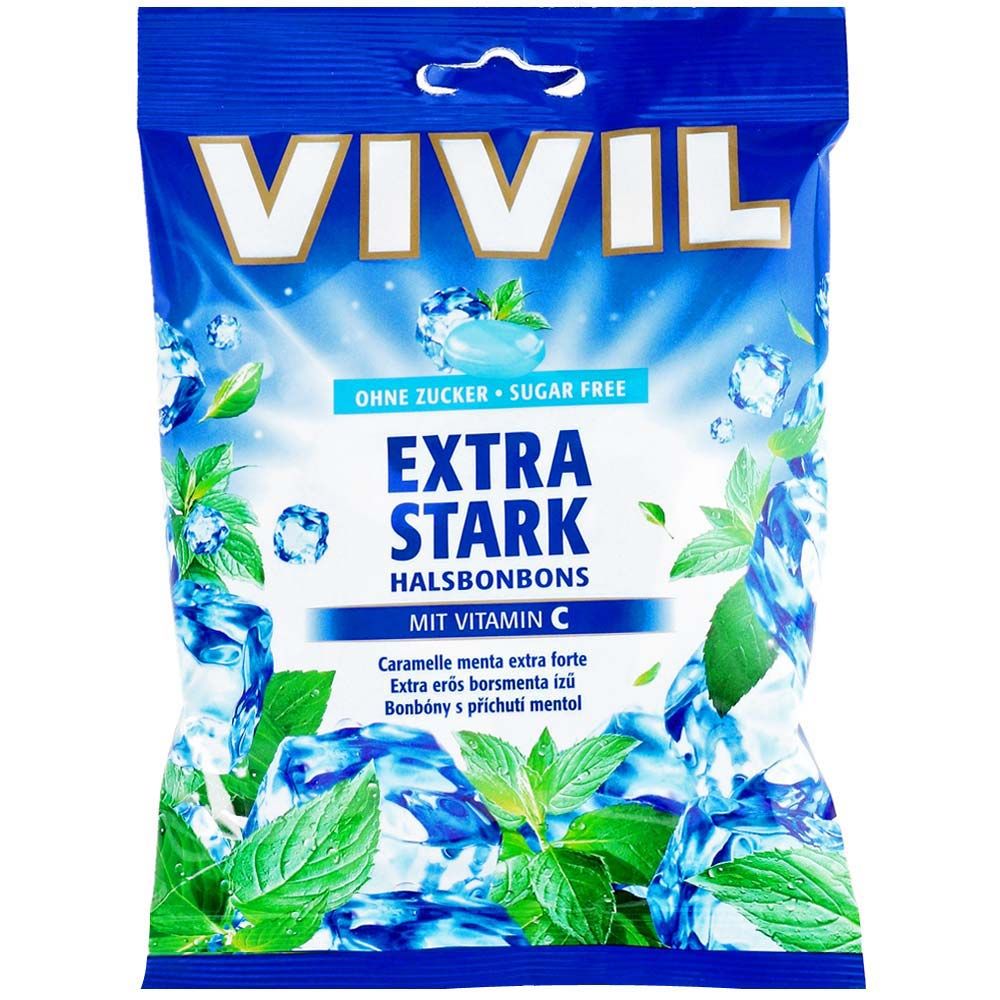 Vivil Halsbonbons Extra Stark Mit Vitamin C Ohne Zucker 80 G Shop 