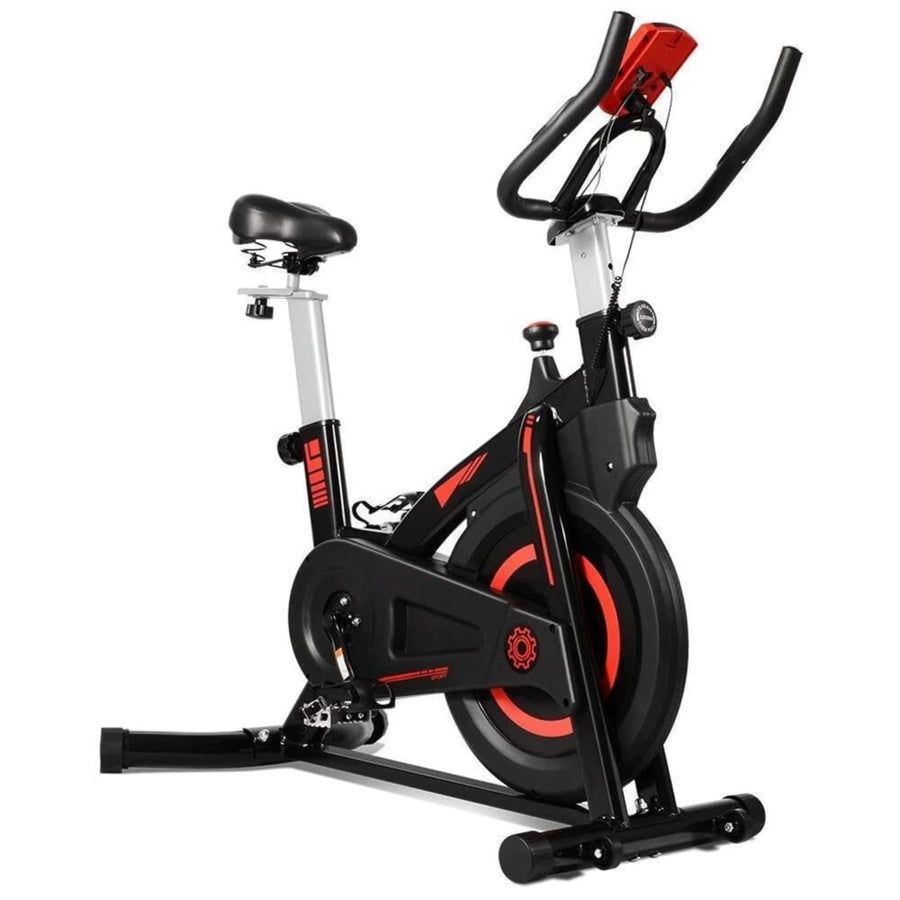 Sport-Knight® Heimtrainer Profi Fahrrad Rot