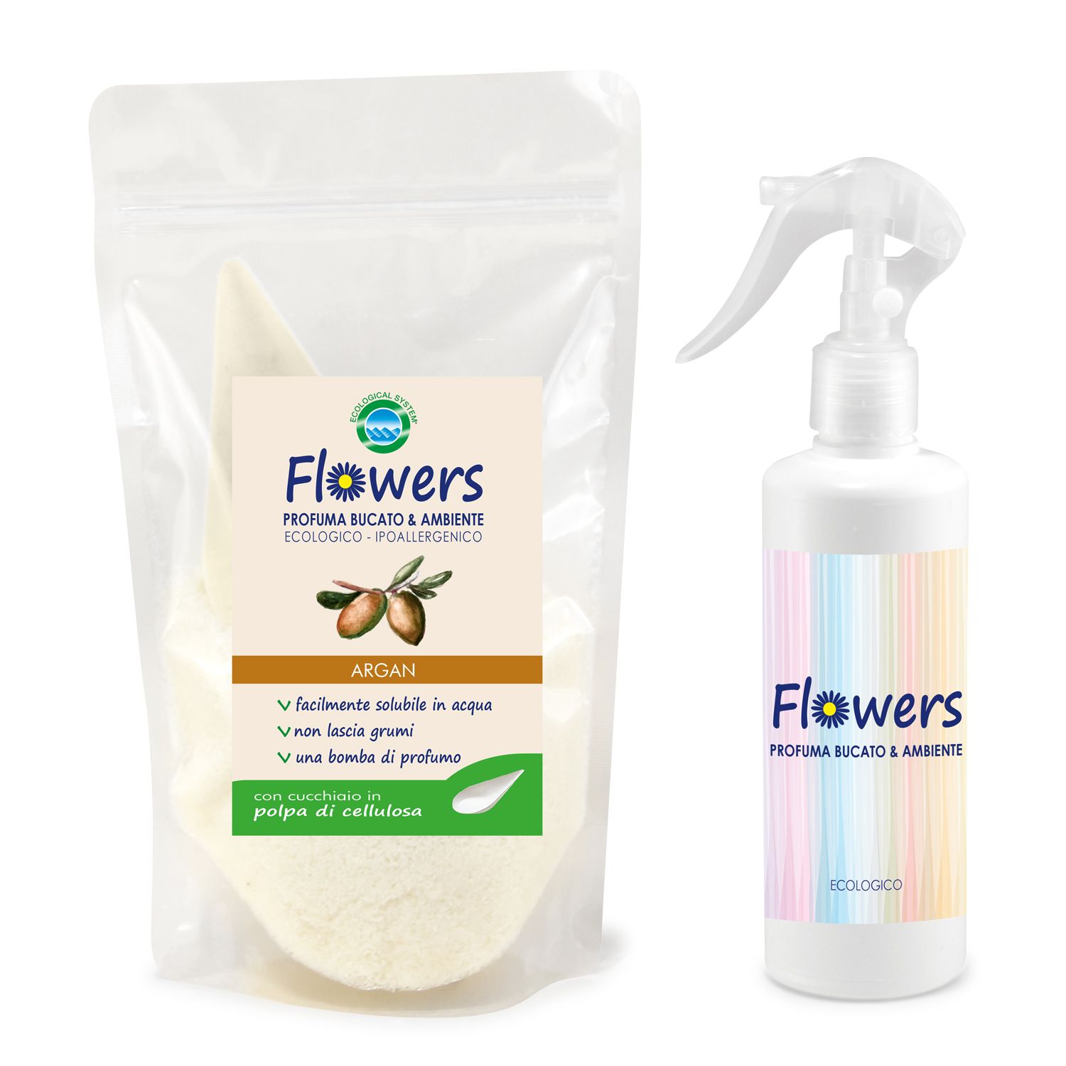 Profuma Bucato E Ambiente In Polvere Ecologico Flowers