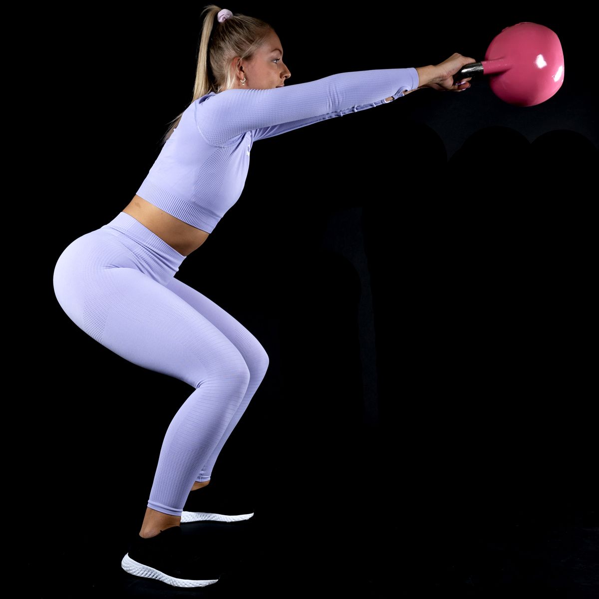 Wettkampf-Kettlebell aus Gusseisen mit Logoeinlage