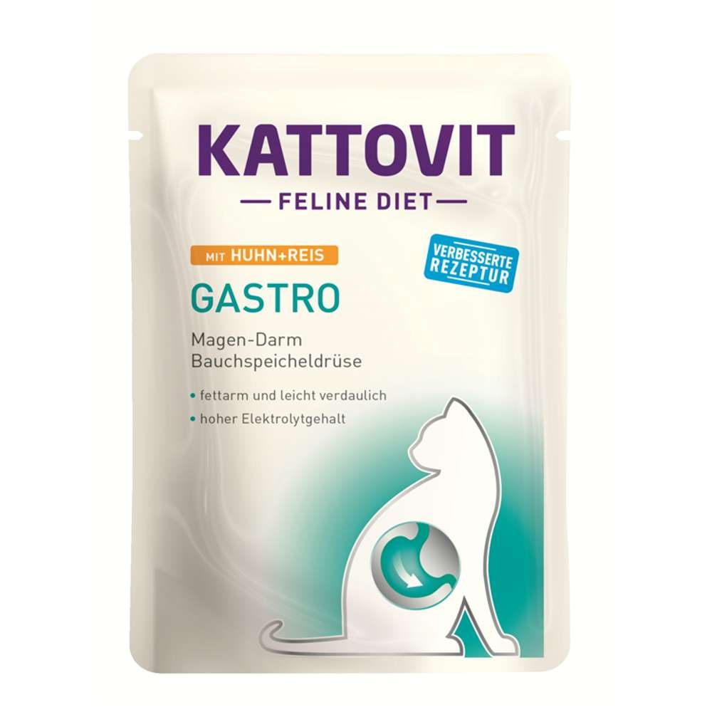 Kattovit - Feline Diet Pouchbeutel Gastro 2,16 kg